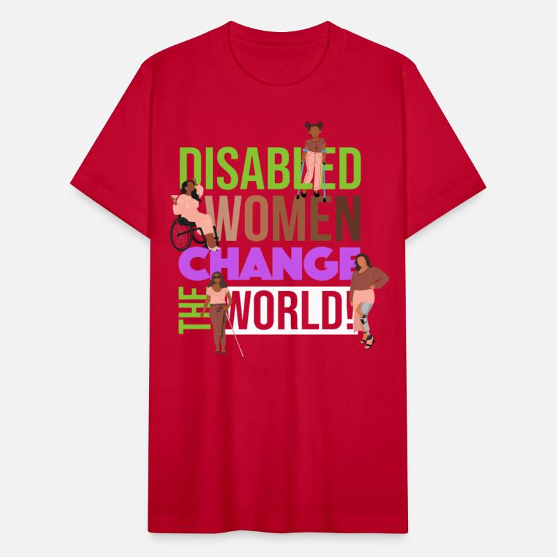 Disabled Women Change The World (Brown Lettering)