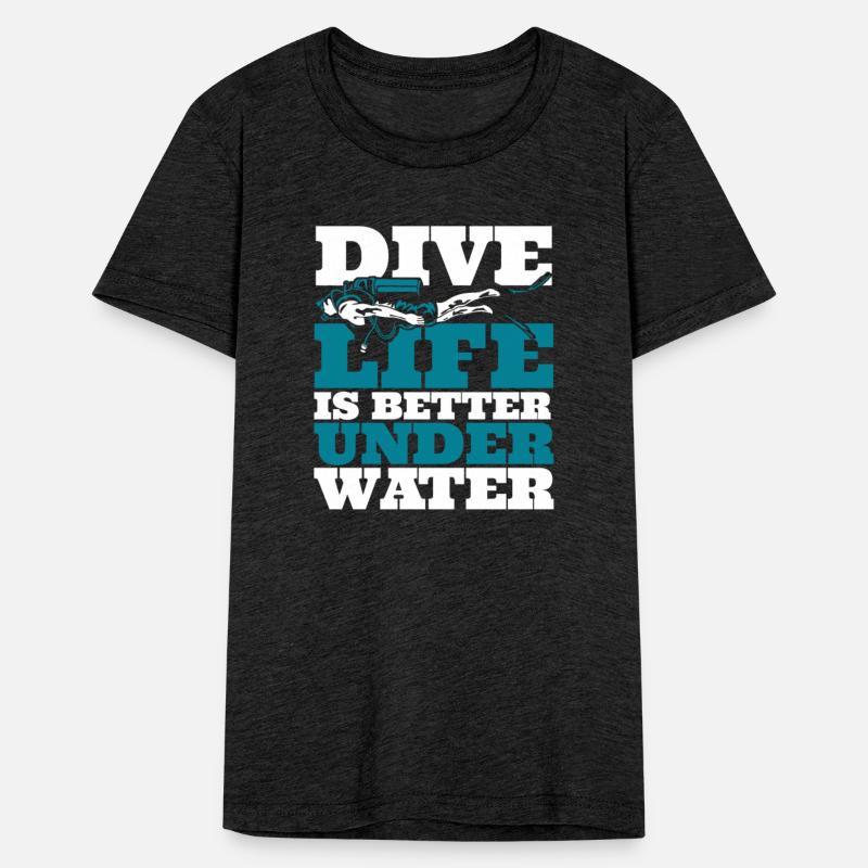 Dive Life Is Better Under Water Sport Diving
