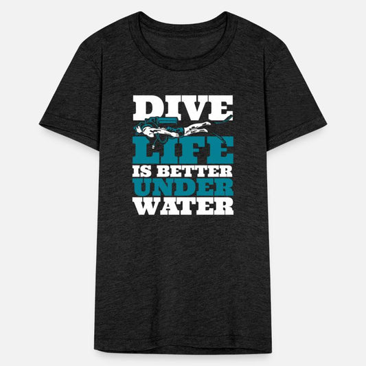 Dive Life Is Better Under Water Sport Diving