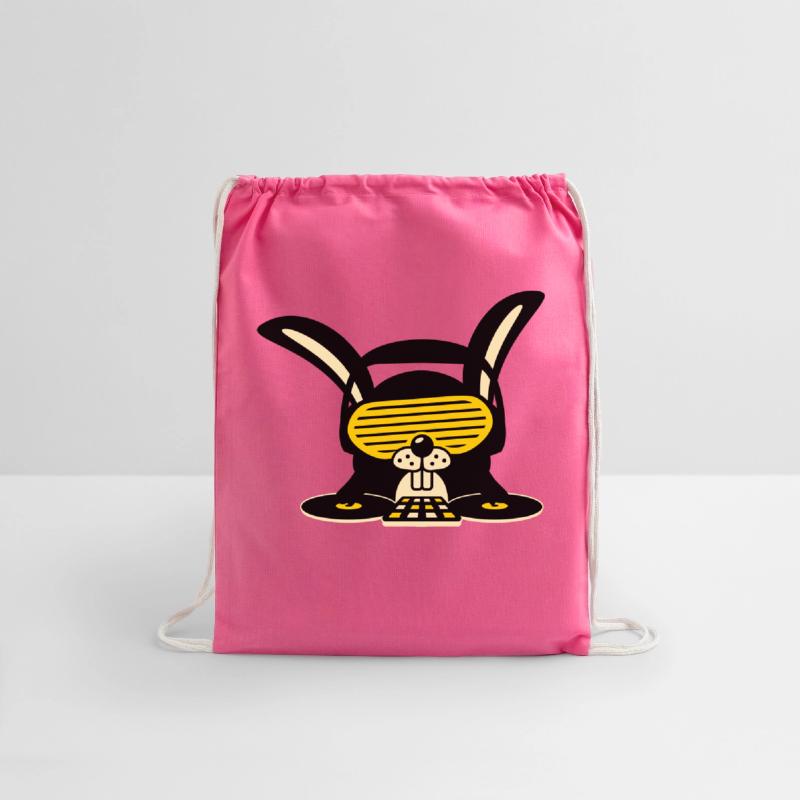 DJ Club Fun Disco Music Party Funny Rabbit Bunny