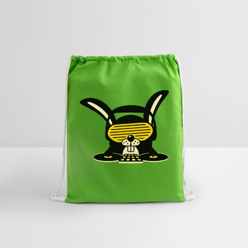 DJ Club Fun Disco Music Party Funny Rabbit Bunny