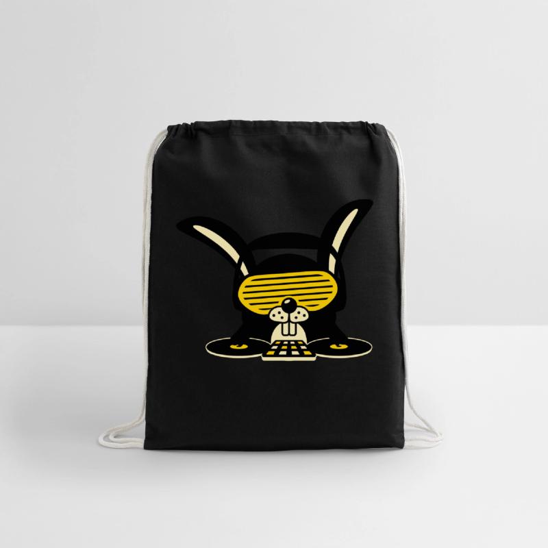 DJ Club Fun Disco Music Party Funny Rabbit Bunny