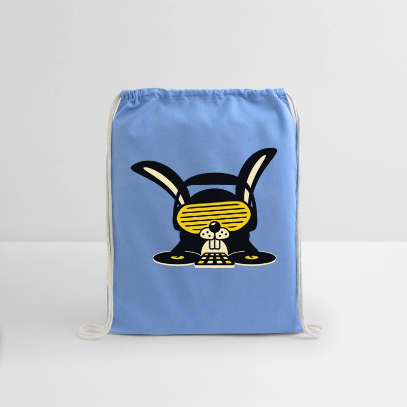 DJ Club Fun Disco Music Party Funny Rabbit Bunny