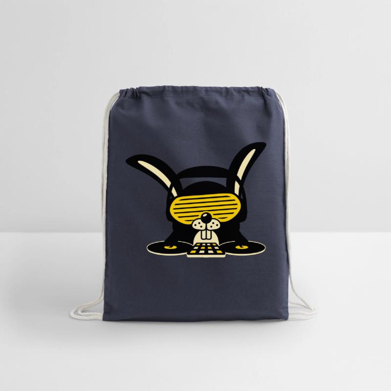 DJ Club Fun Disco Music Party Funny Rabbit Bunny