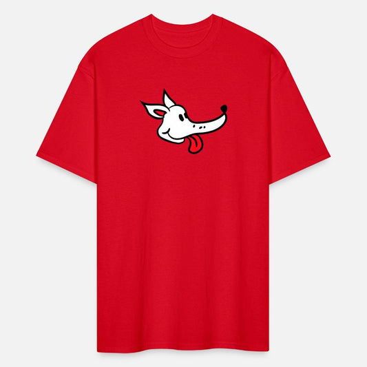 Dog Face Funny Cute Tongue Stick Out Head Cartoon