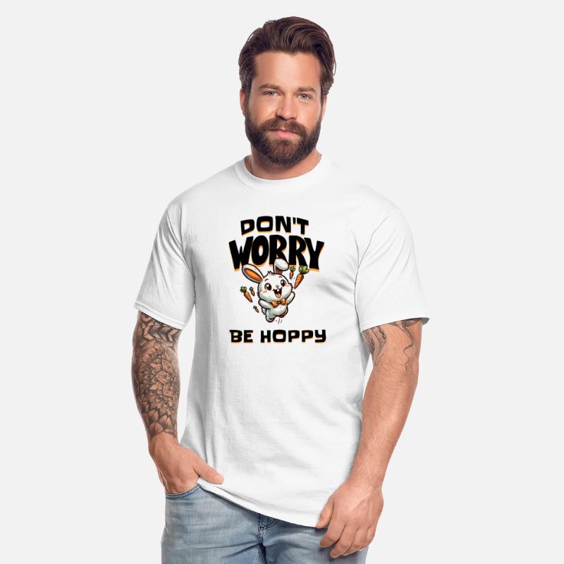 Don’t Worry Be Hoppy Cute Animal Lover Quote
