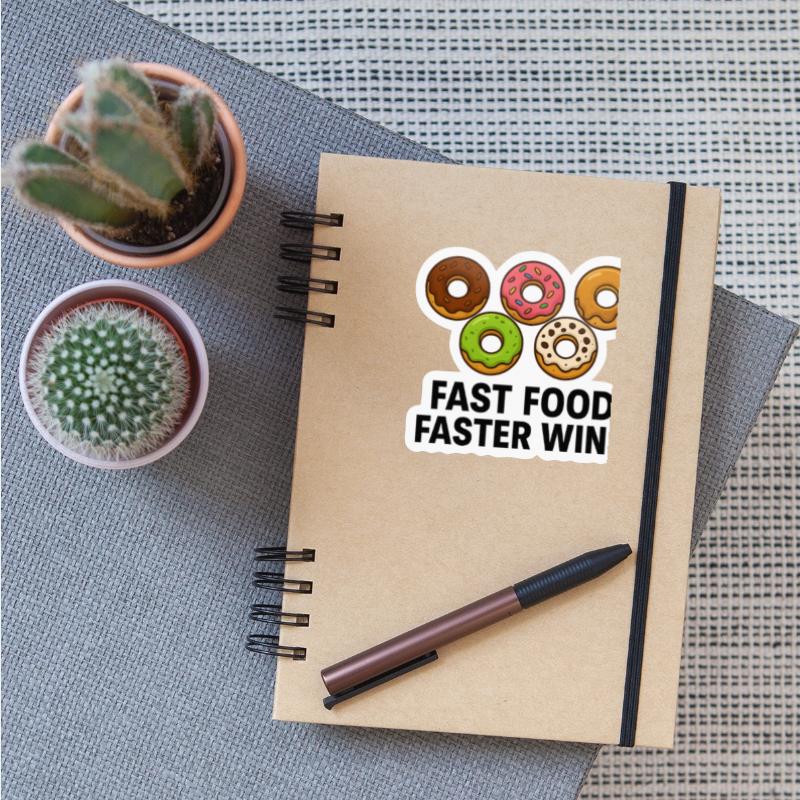 Donuts Champions – Funny Fast Food Design