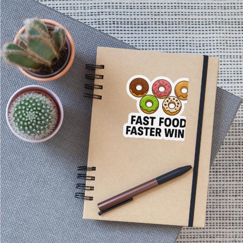 Donuts Champions – Funny Fast Food Design