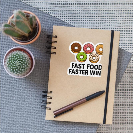 Donuts Champions – Funny Fast Food Design