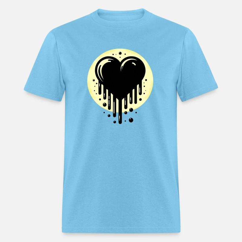 Dripping Heart Silhouette