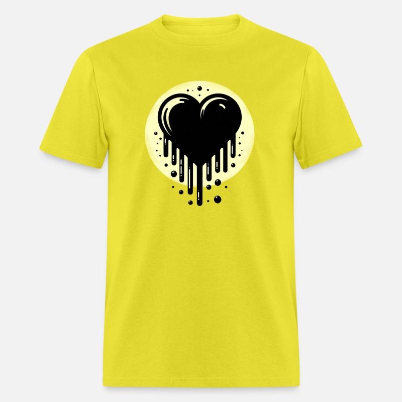 Dripping Heart Silhouette