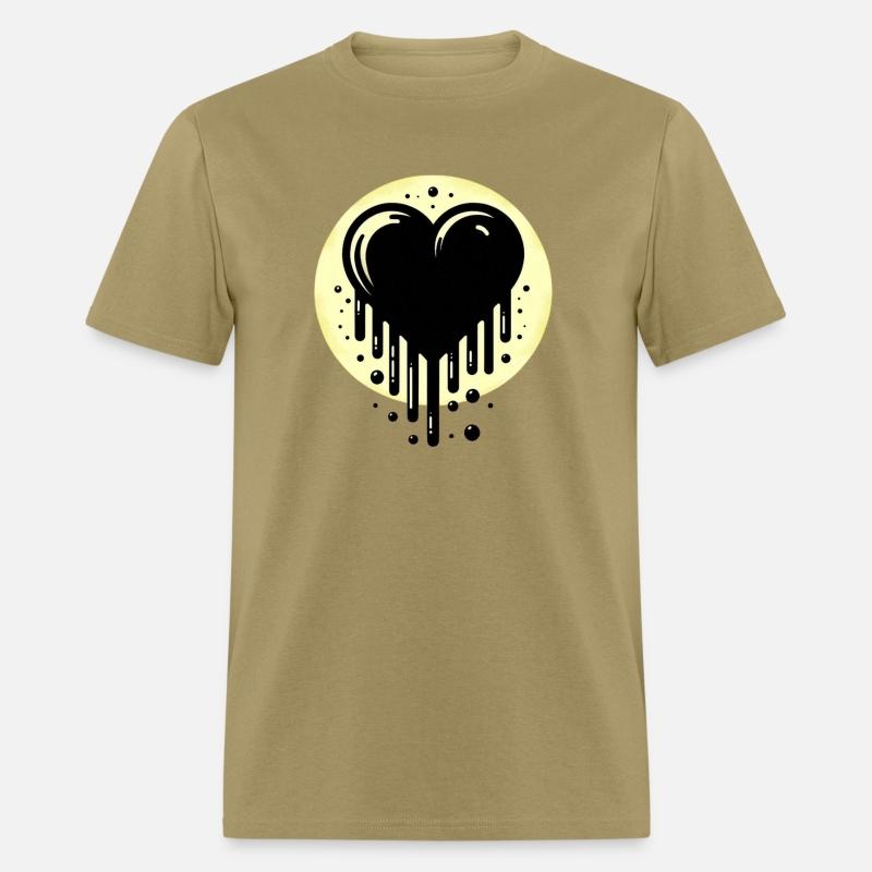 Dripping Heart Silhouette