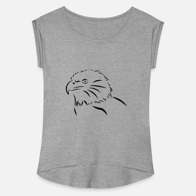 eagle head drawing black