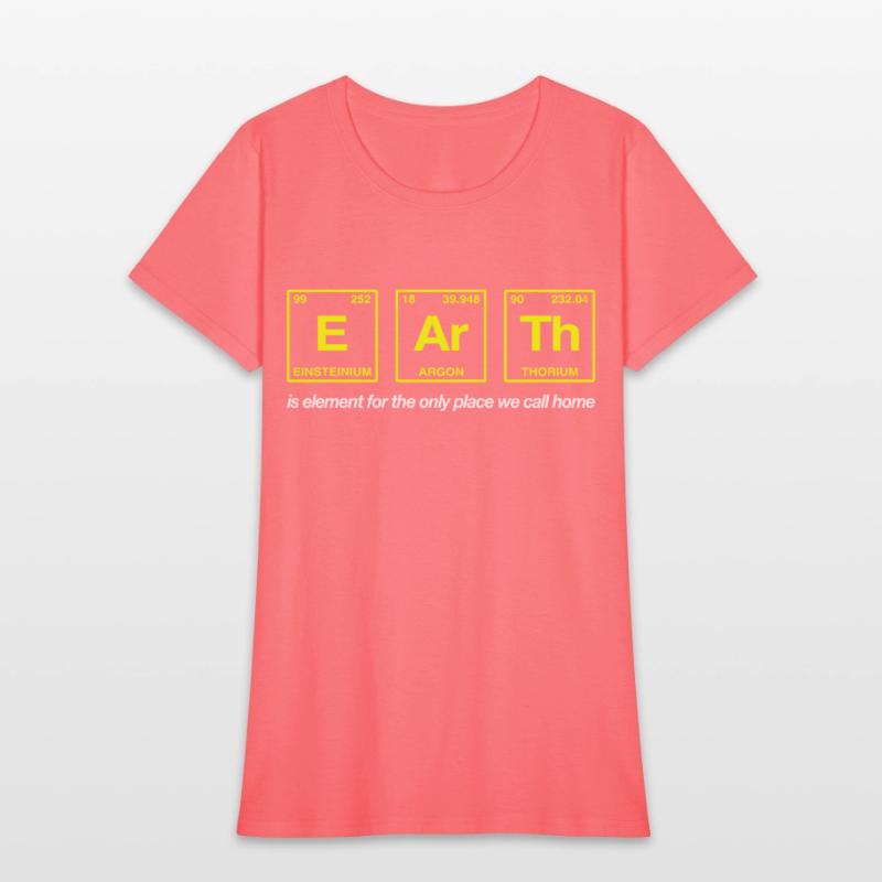 EARTH - written in elements of the periodic table