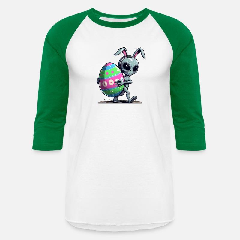 Easter Alien with Giant Egg