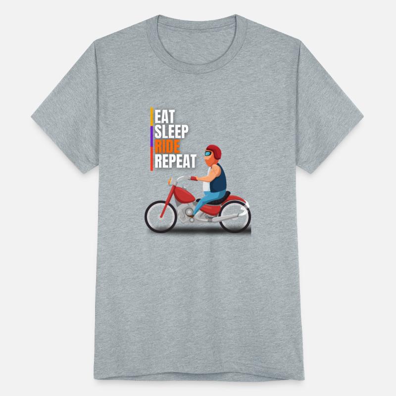 Eat Sleep Ride Repeat Motorbike