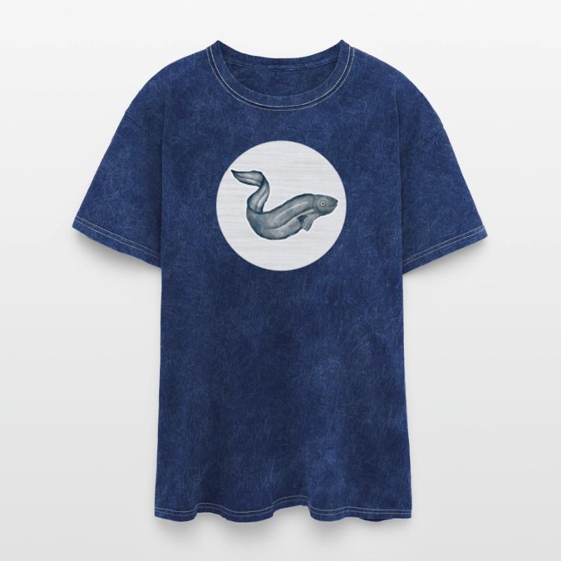 Eel Watercolor Drawing