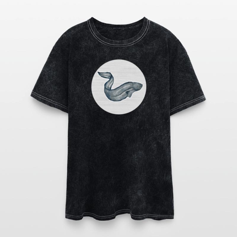 Eel Watercolor Drawing