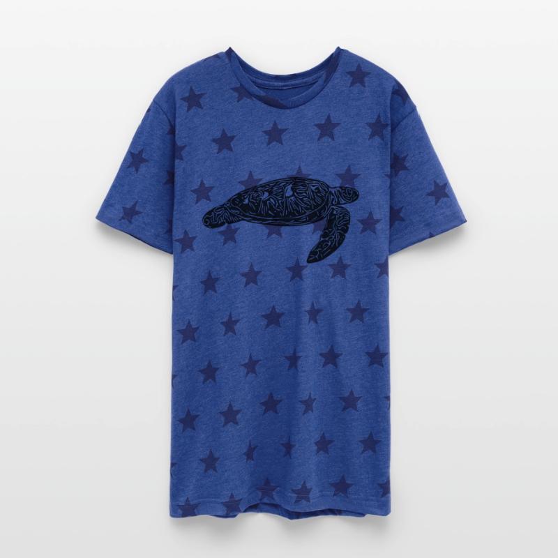 Elegant Floating Vintage Water Turtle