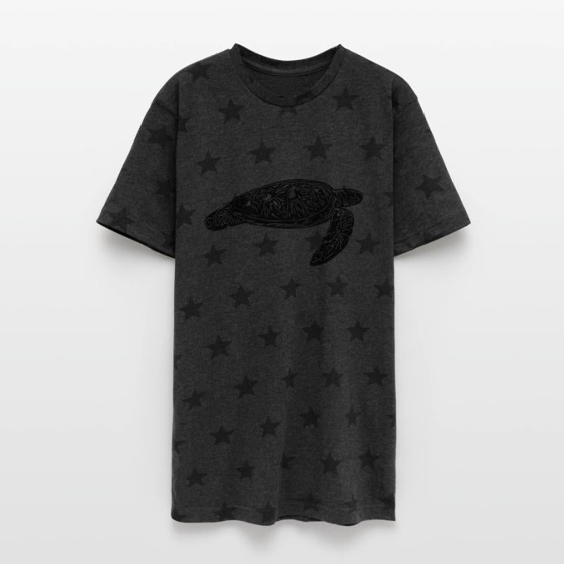 Elegant Floating Vintage Water Turtle