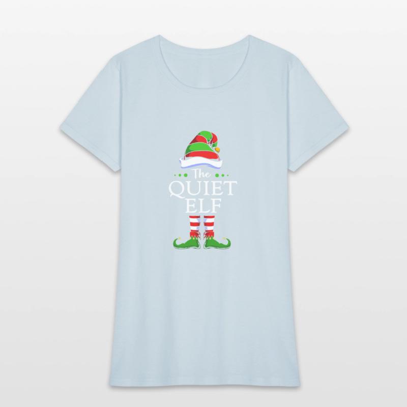 Elf Family Matching Christmas Office Quiet Elf