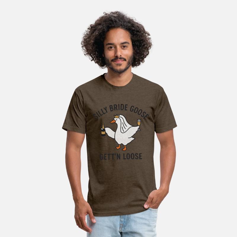 Embroidered Silly Goose Bride Funny Goose Lover