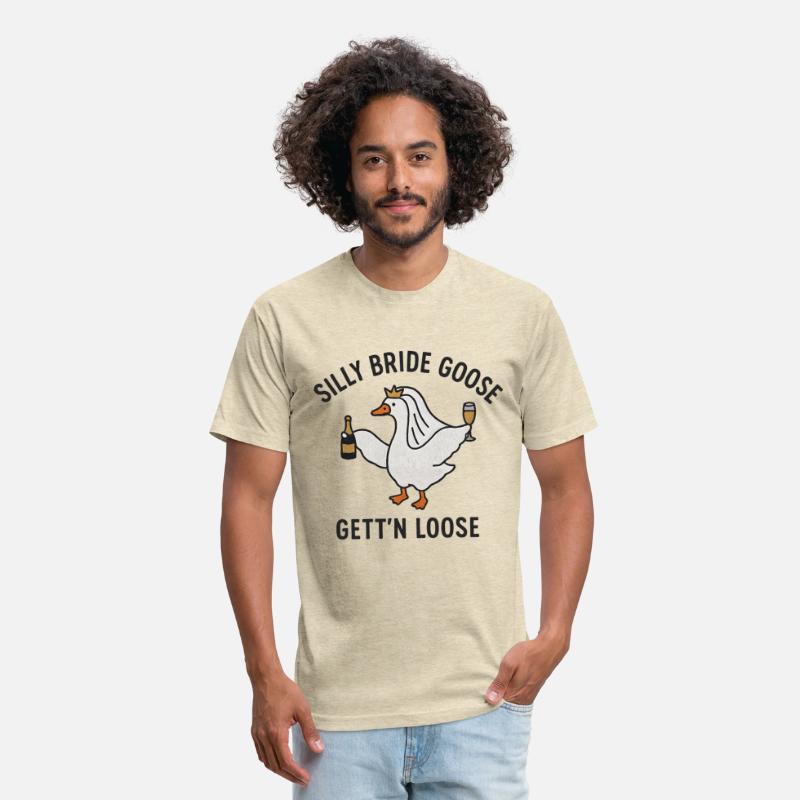 Embroidered Silly Goose Bride Funny Goose Lover