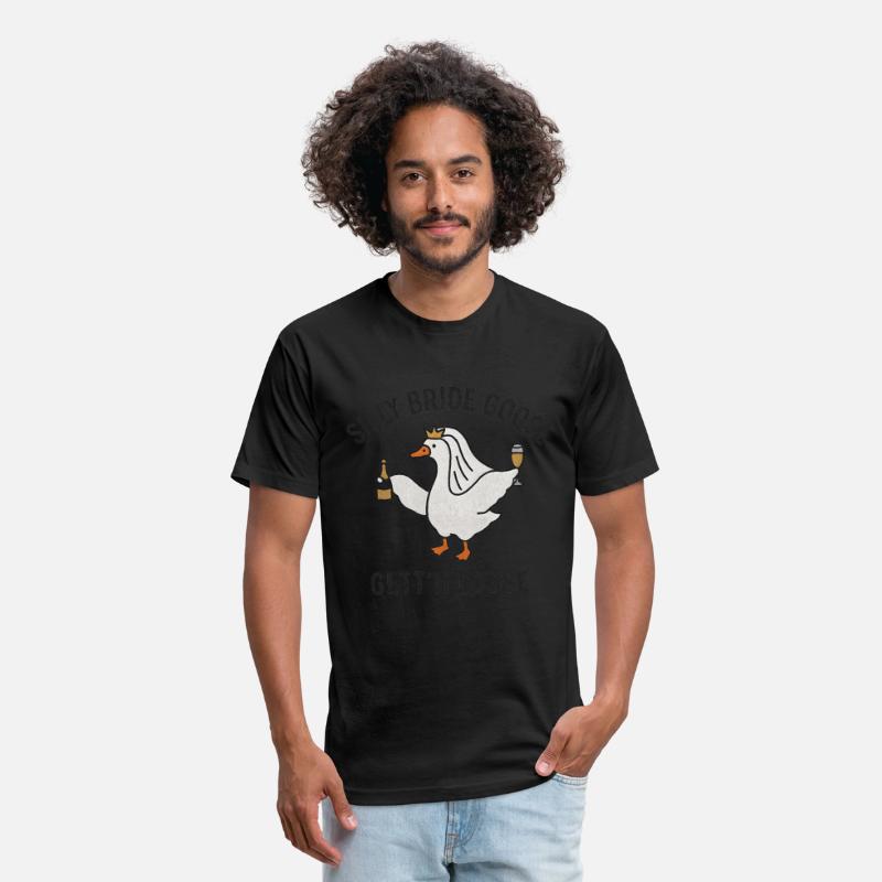 Embroidered Silly Goose Bride Funny Goose Lover