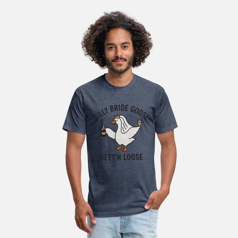 Embroidered Silly Goose Bride Funny Goose Lover