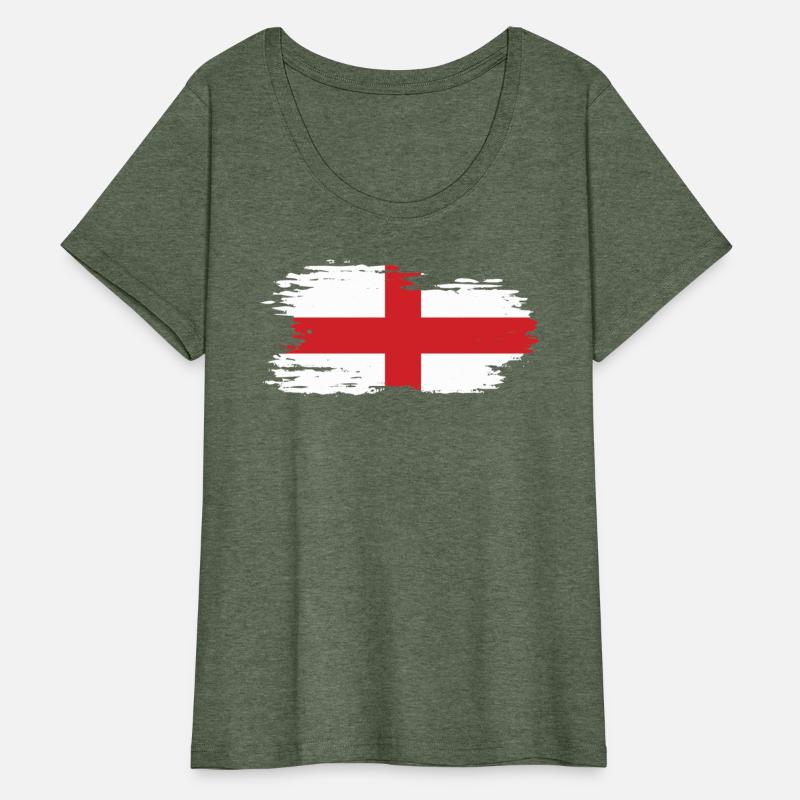 England - national flag, brush effect
