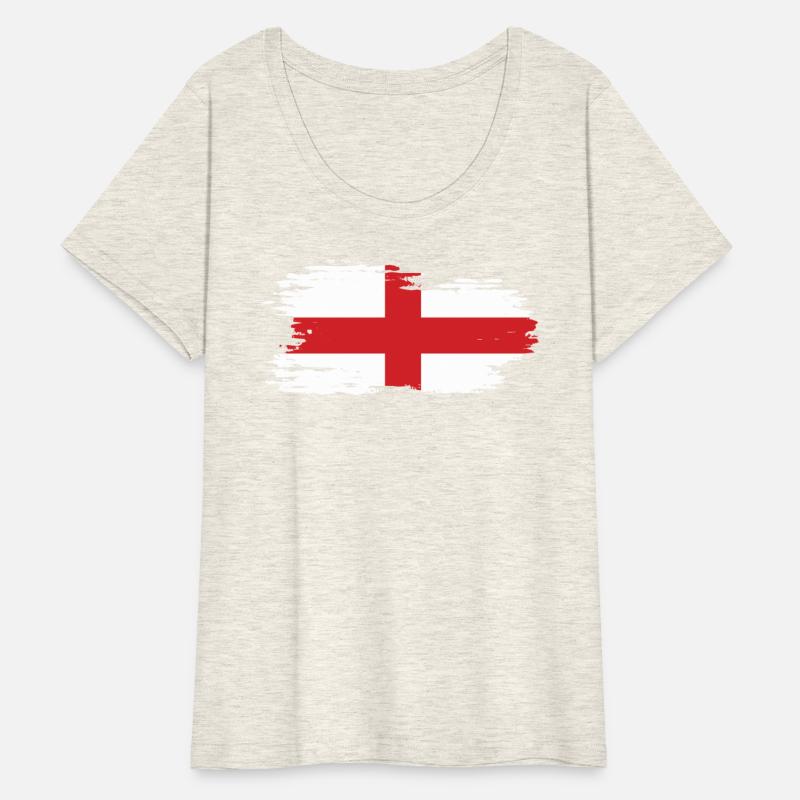 England - national flag, brush effect