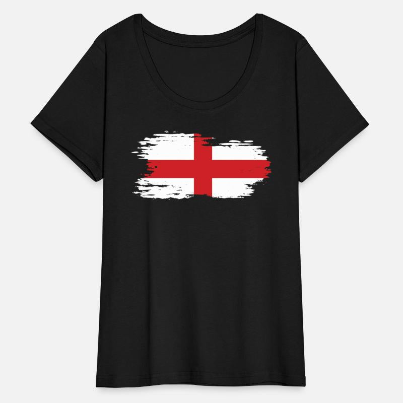 England - national flag, brush effect