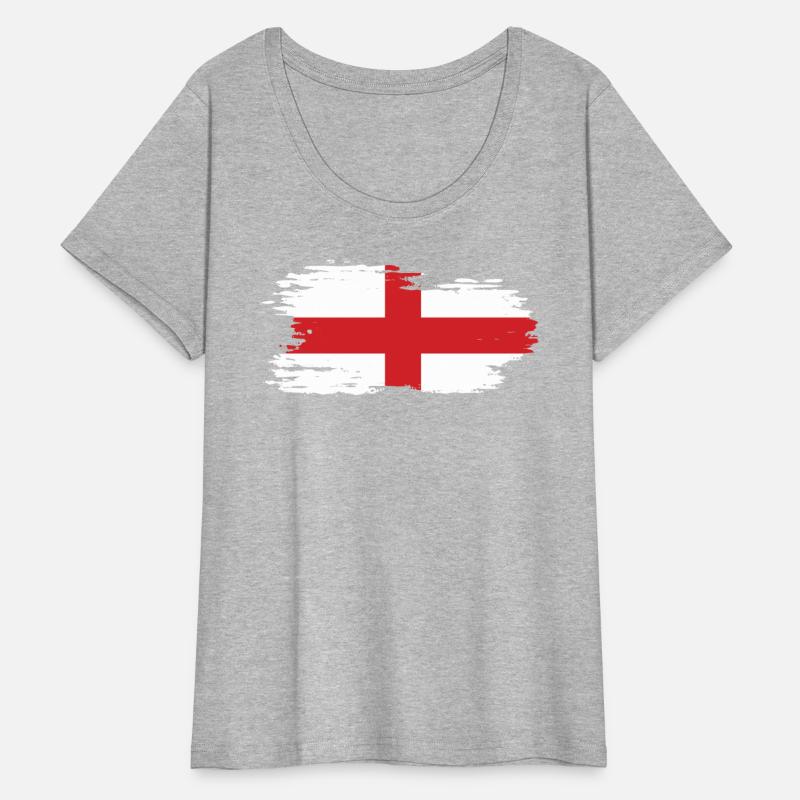 England - national flag, brush effect