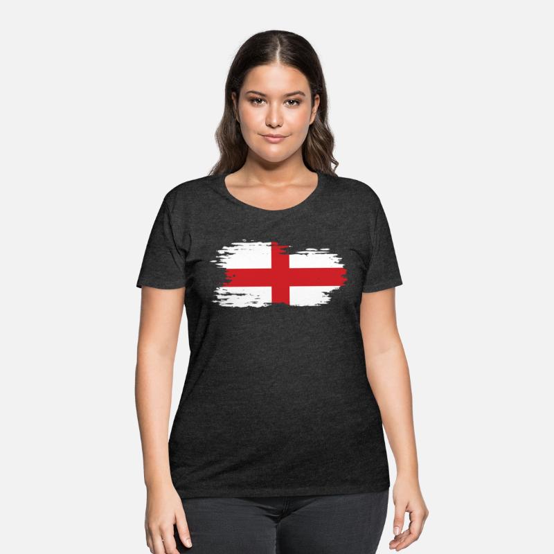 England - national flag, brush effect