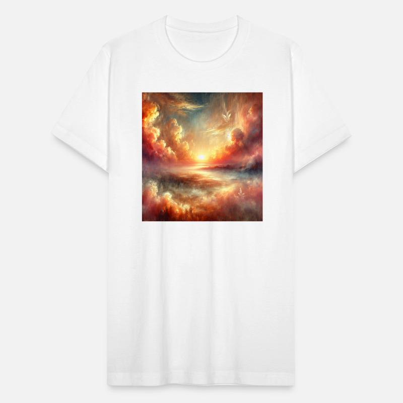 Ethereal Cloudscape Art Print - Dreamy & Abstract