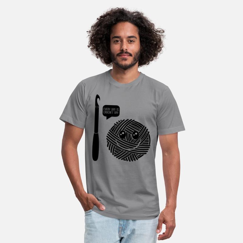 Every day is Crochet day - Crocheter Crocheting