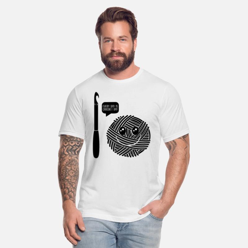 Every day is Crochet day - Crocheter Crocheting