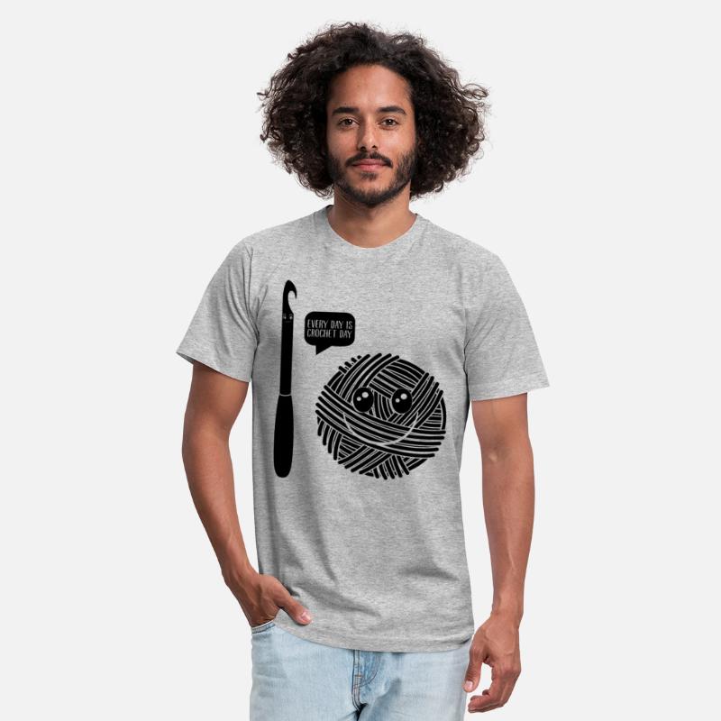 Every day is Crochet day - Crocheter Crocheting