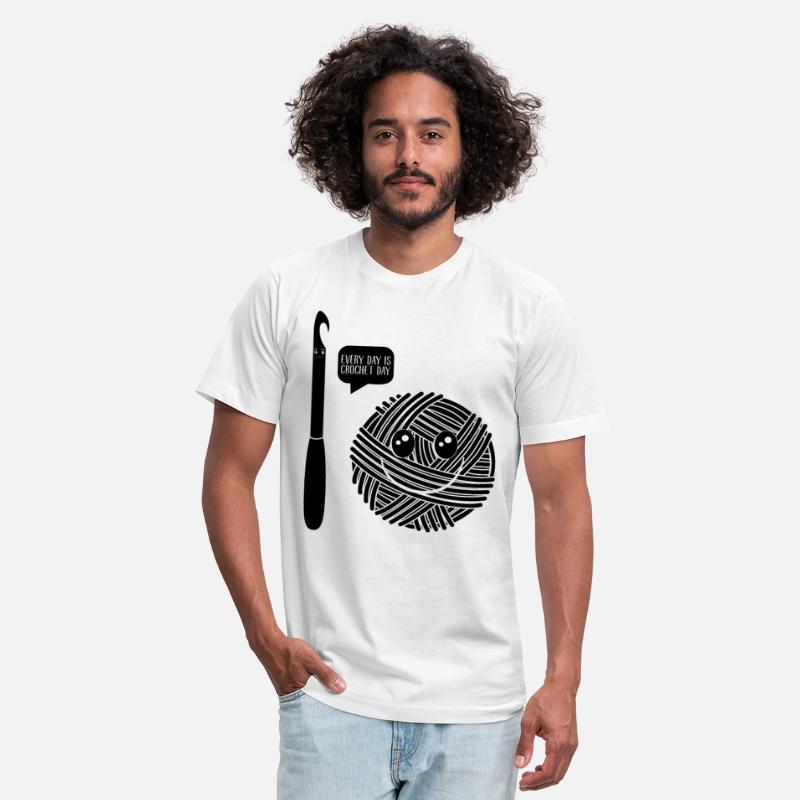 Every day is Crochet day - Crocheter Crocheting