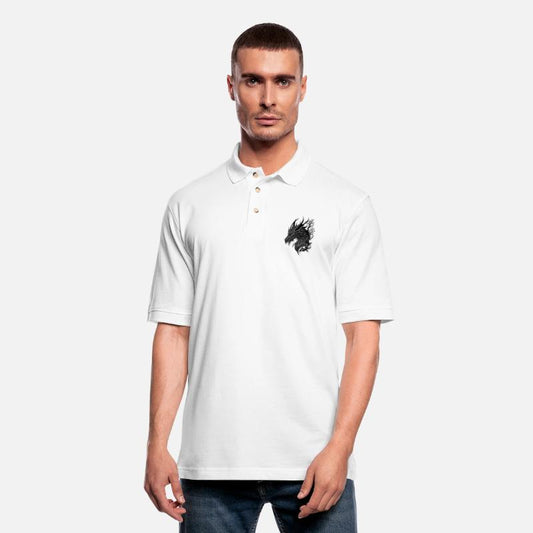 Evil Vintager Dragon In Nature Scale Dress