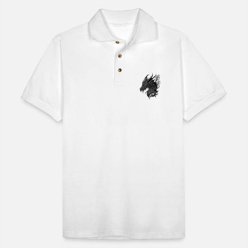 Evil Vintager Dragon In Nature Scale Dress