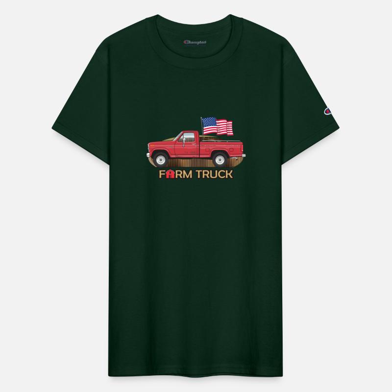 farm truck Candyapple Red