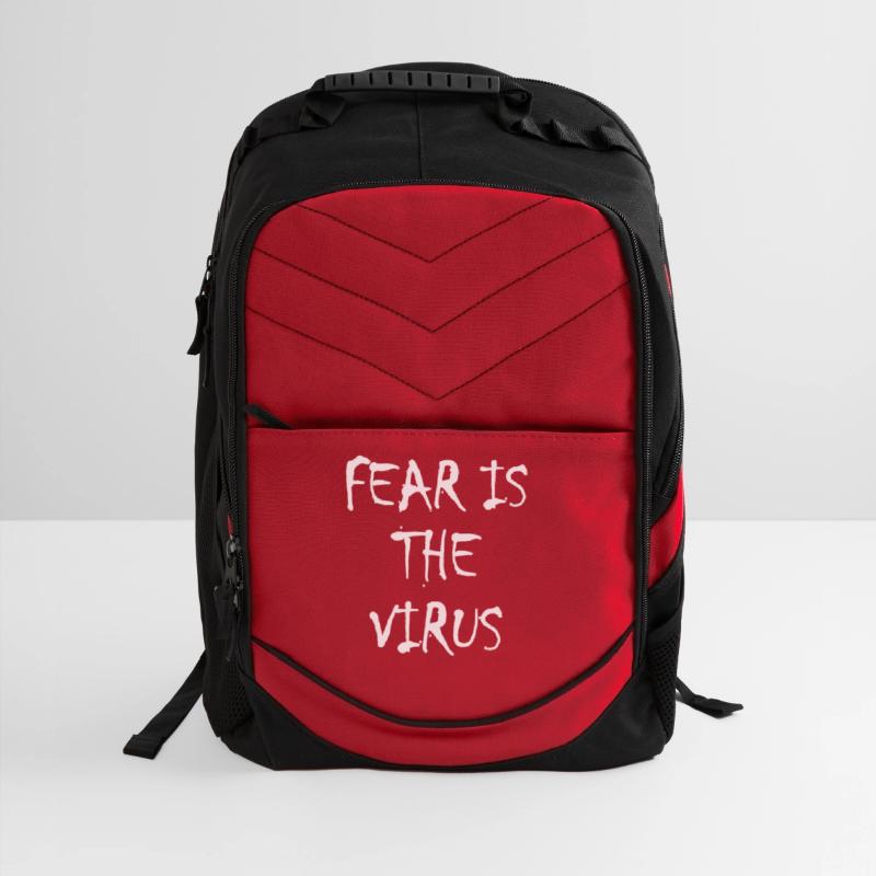 Fear is the Virus anti mask freedom saying