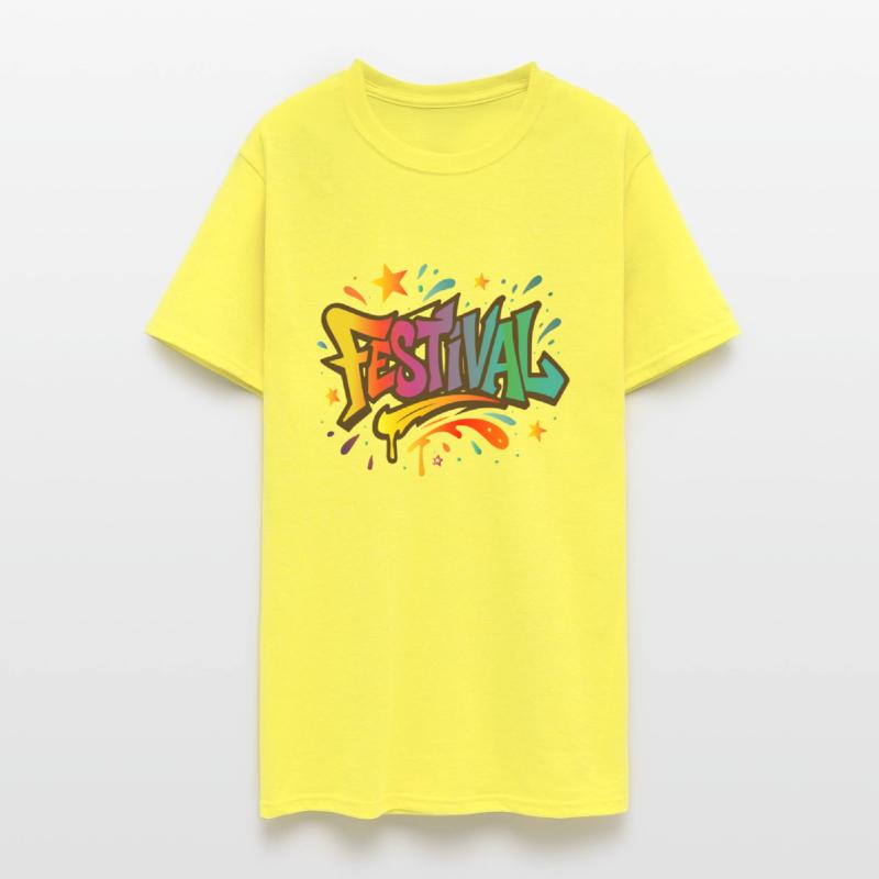 Festival – Colorful Energy in Graffiti Style