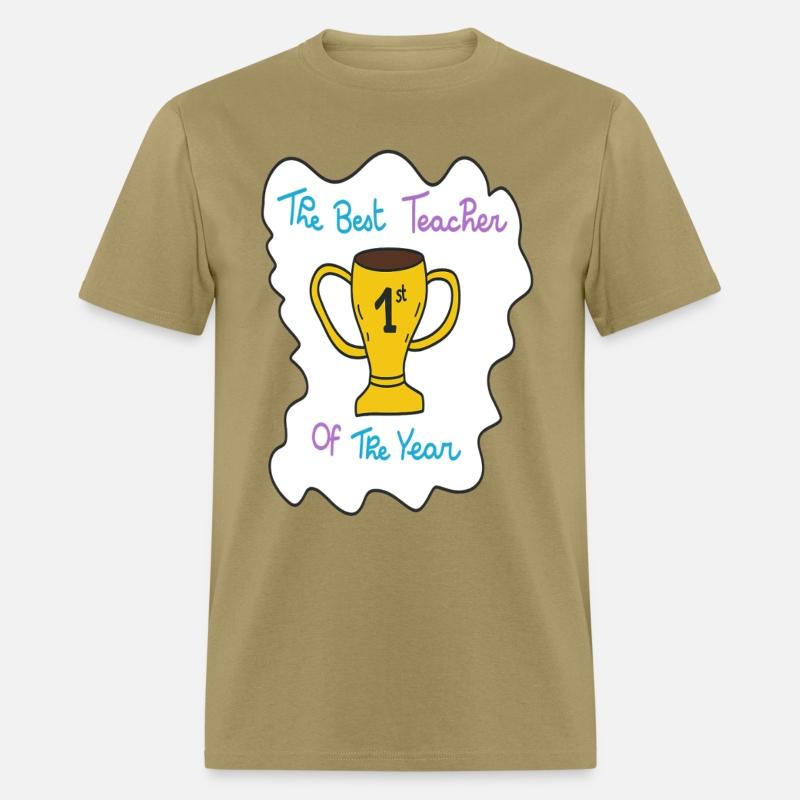 First Teacher Appreciation Trophy Design