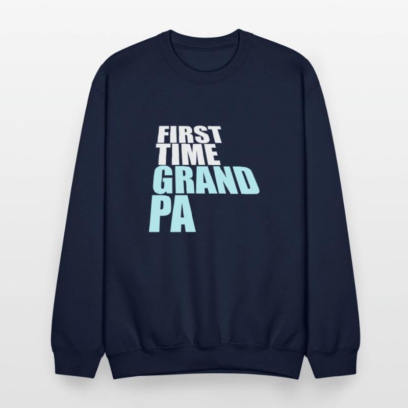 First Time Grandpa Deluxe Best Super Grandfather