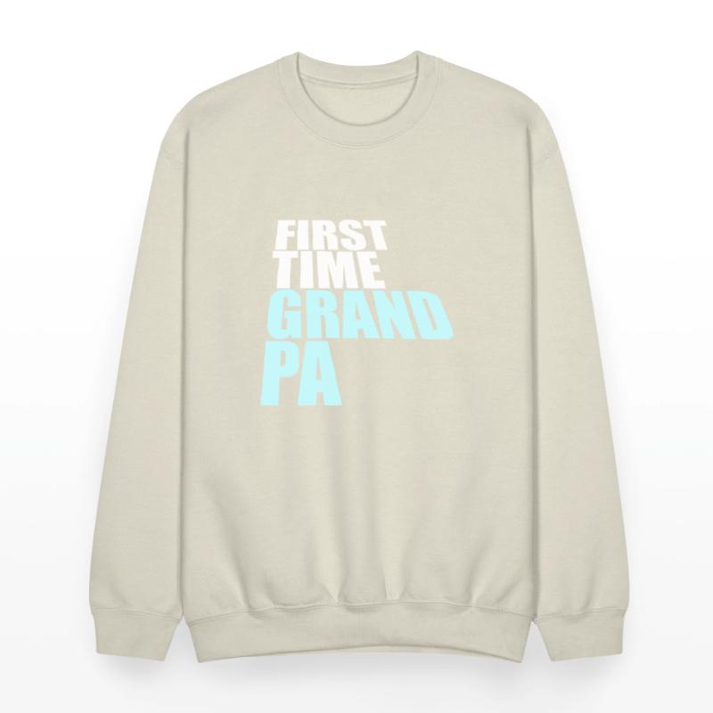 First Time Grandpa Deluxe Best Super Grandfather