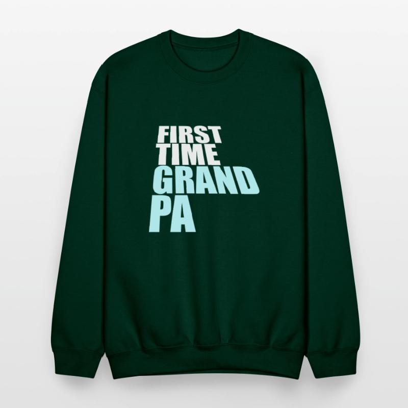 First Time Grandpa Deluxe Best Super Grandfather