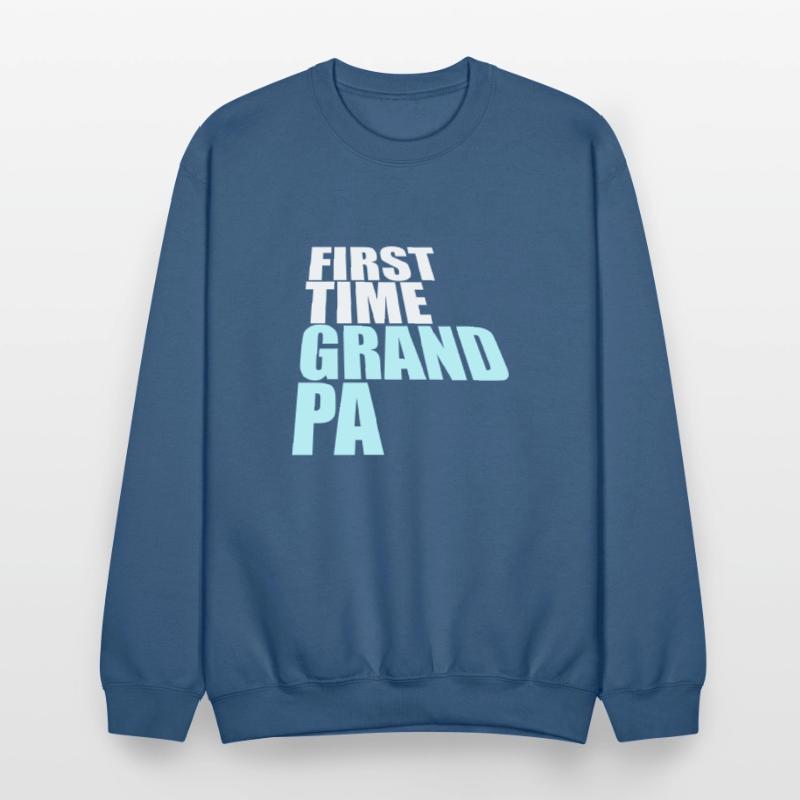 First Time Grandpa Deluxe Best Super Grandfather