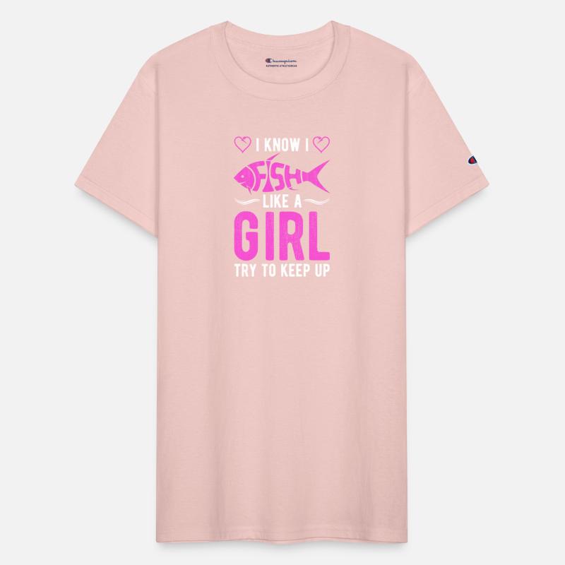 Fish like a girl shirt